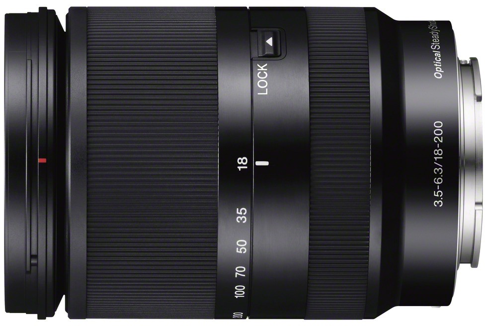 Sony E 18-200mm f/3.5-6.3