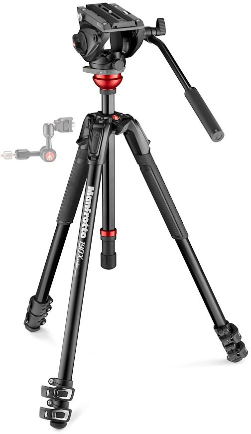 Manfrotto  Video  190XV  MVH500AH | MVK500190XV