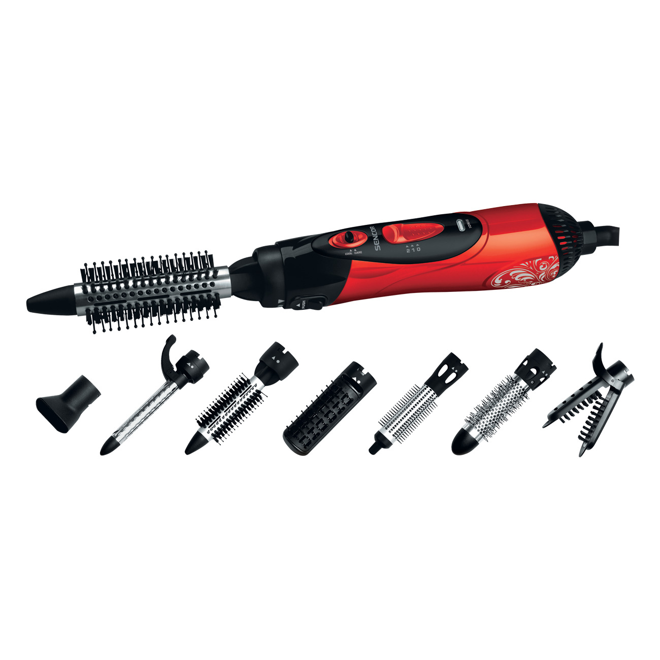 Curling tongs Sencor, red | SHS7551RD