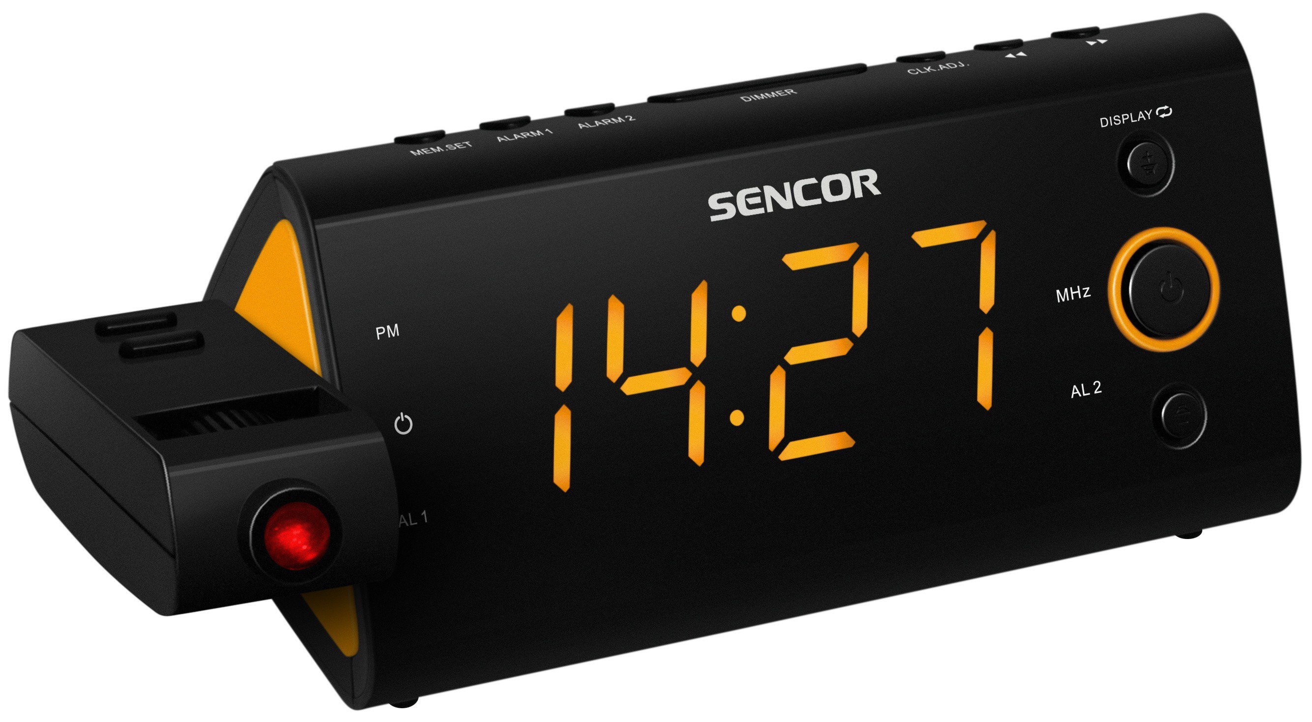 Sencor SRC 330OR Radioclock,time projector