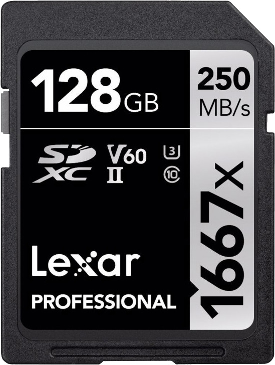 Lexar memory card SDXC 128GB Professional
