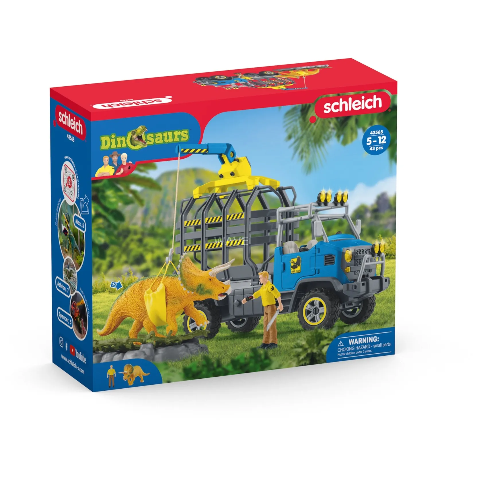 Schleich Dinosaurs      42565 Dino Transport Mission
