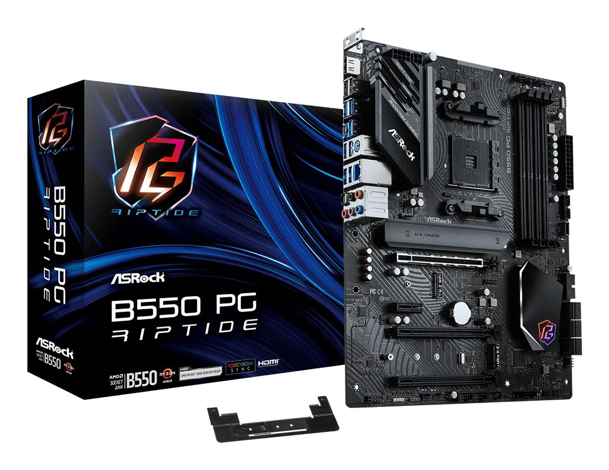 ASRock B550 PG RIPTIDE | 90-MXBGH0-A0UAYZ