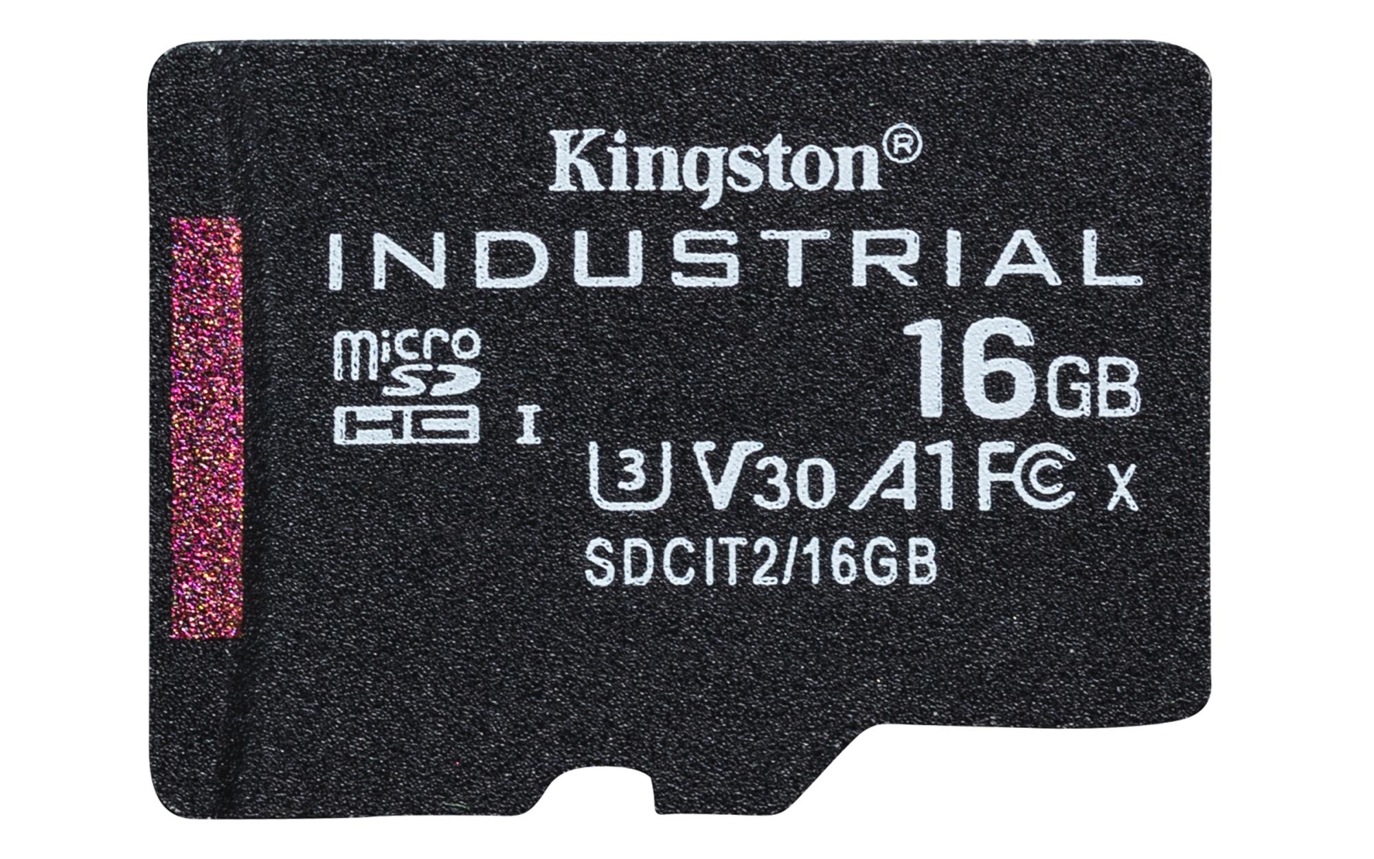Karta Kingston Industrial MicroSDHC 16 GB
