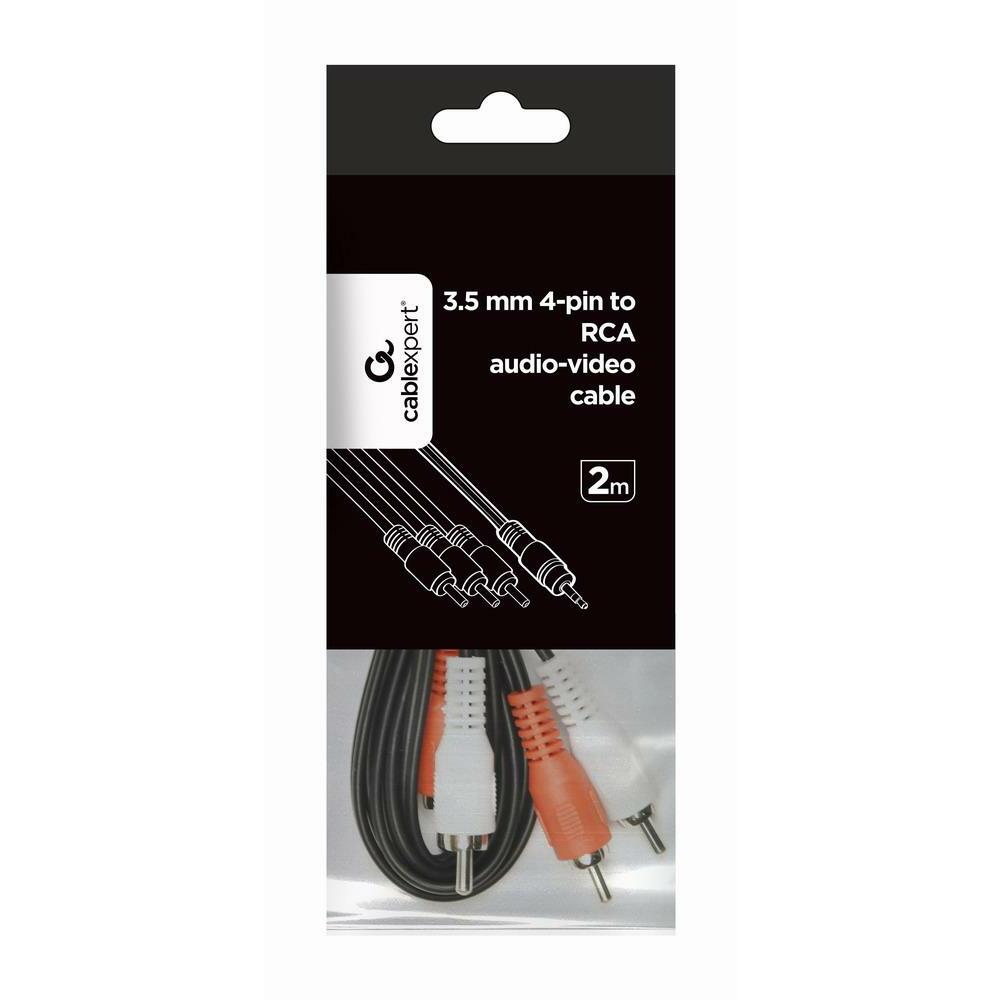 CABLE AUDIO 3.5MM 4PIN TO