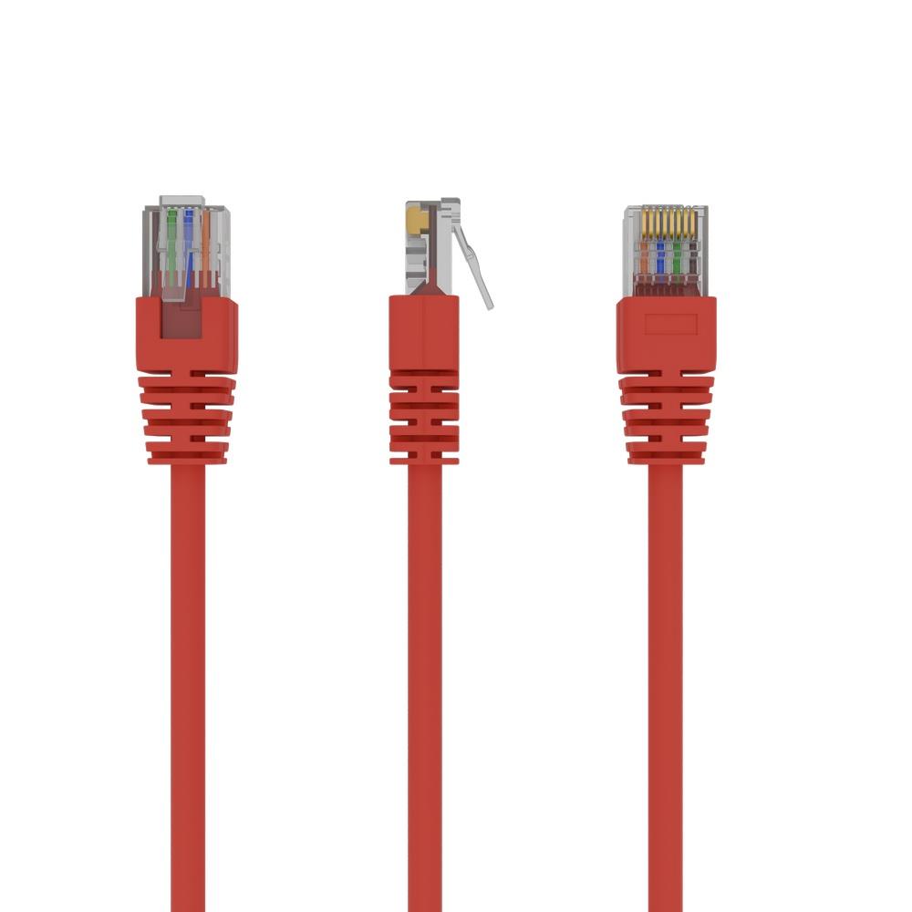 PATCH CABLE CAT5E UTP 2M/RED PP12-2M/R