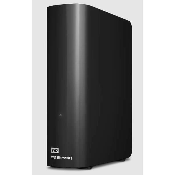 External HDD|WESTERN DIGITAL|Elements Desktop|WDBWLG0200HBK-EESN|20TB|USB 3.0|Drives
