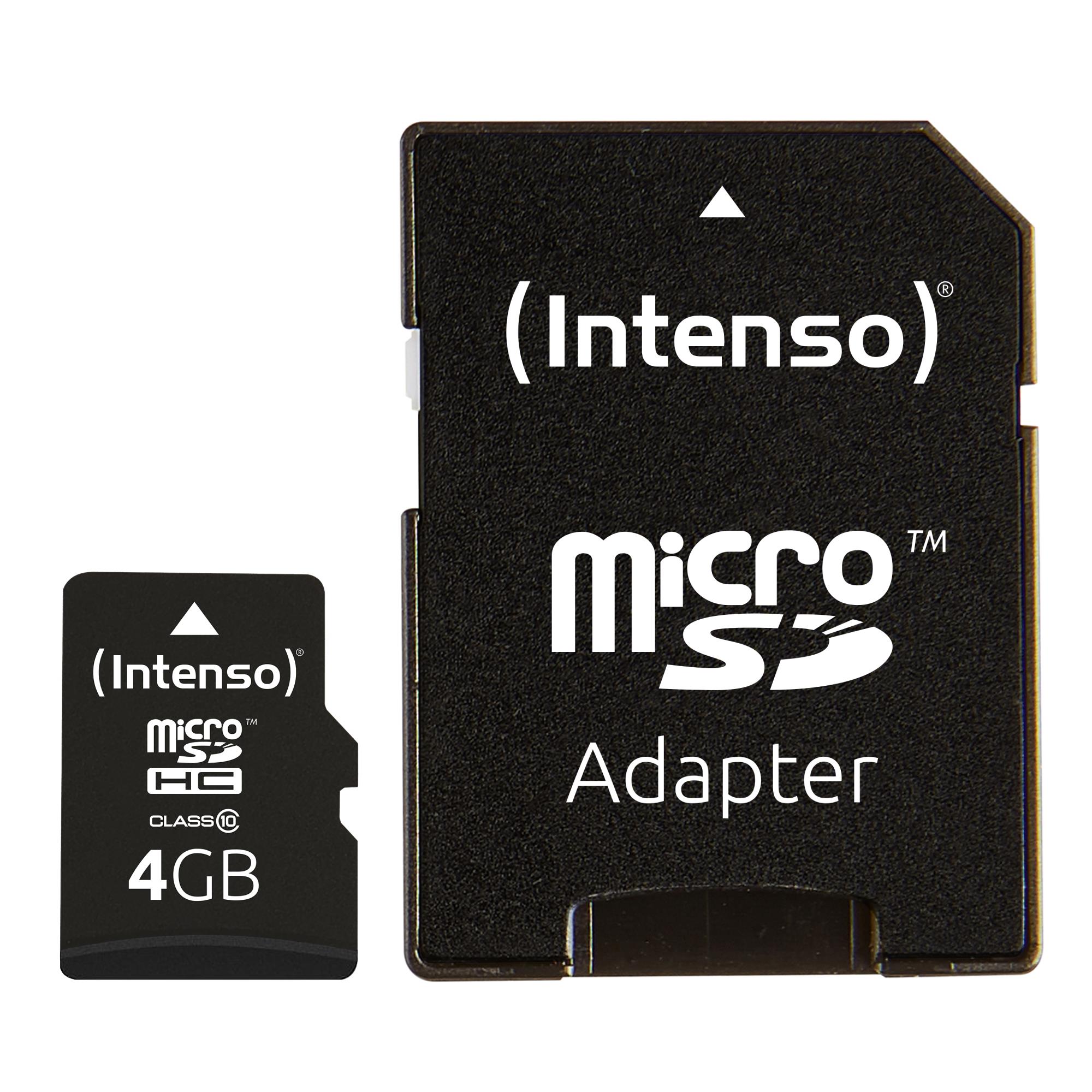Karta Intenso MicroSDHC 4 GB Class