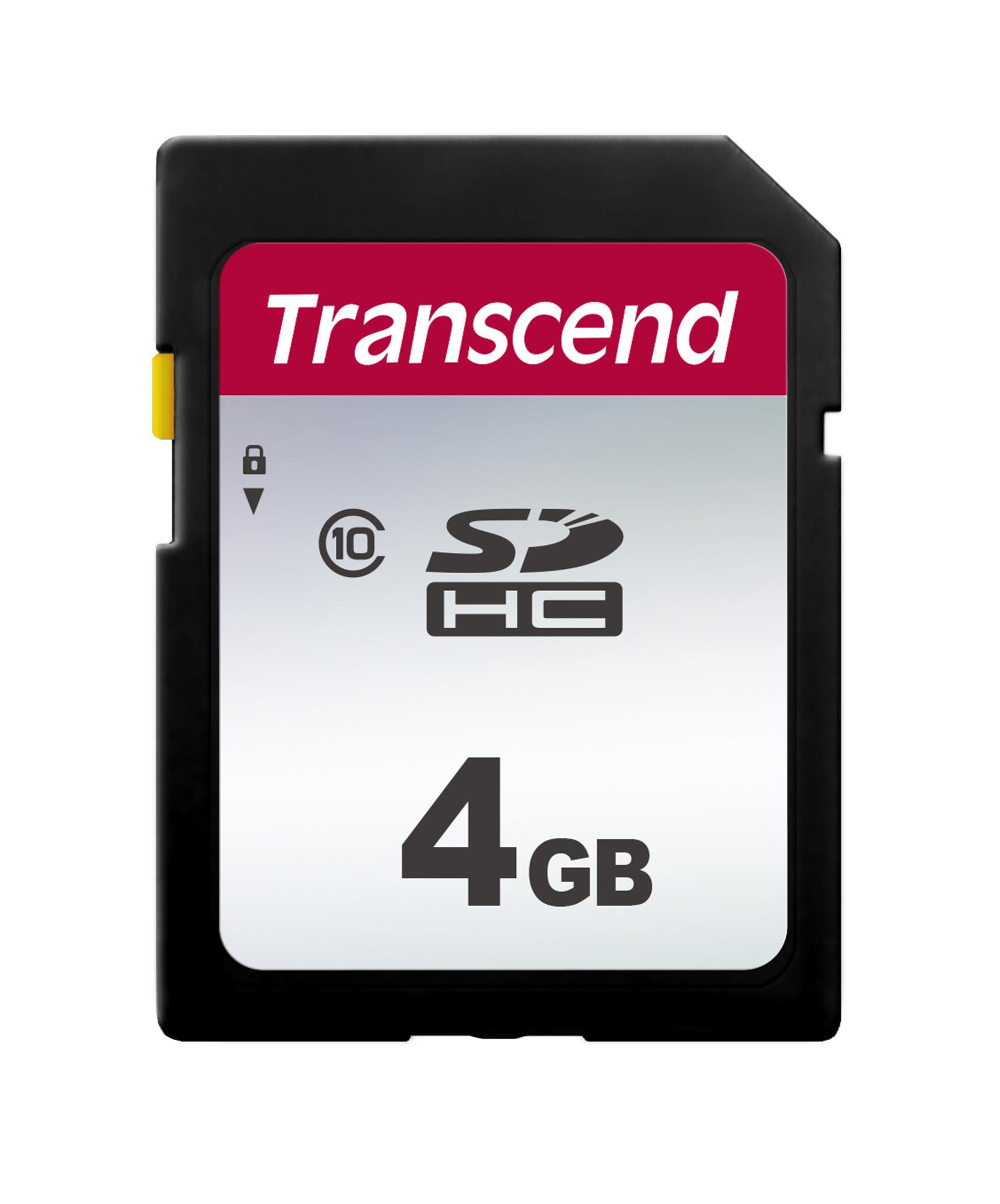 Karta Transcend 300S SDHC 4 GB