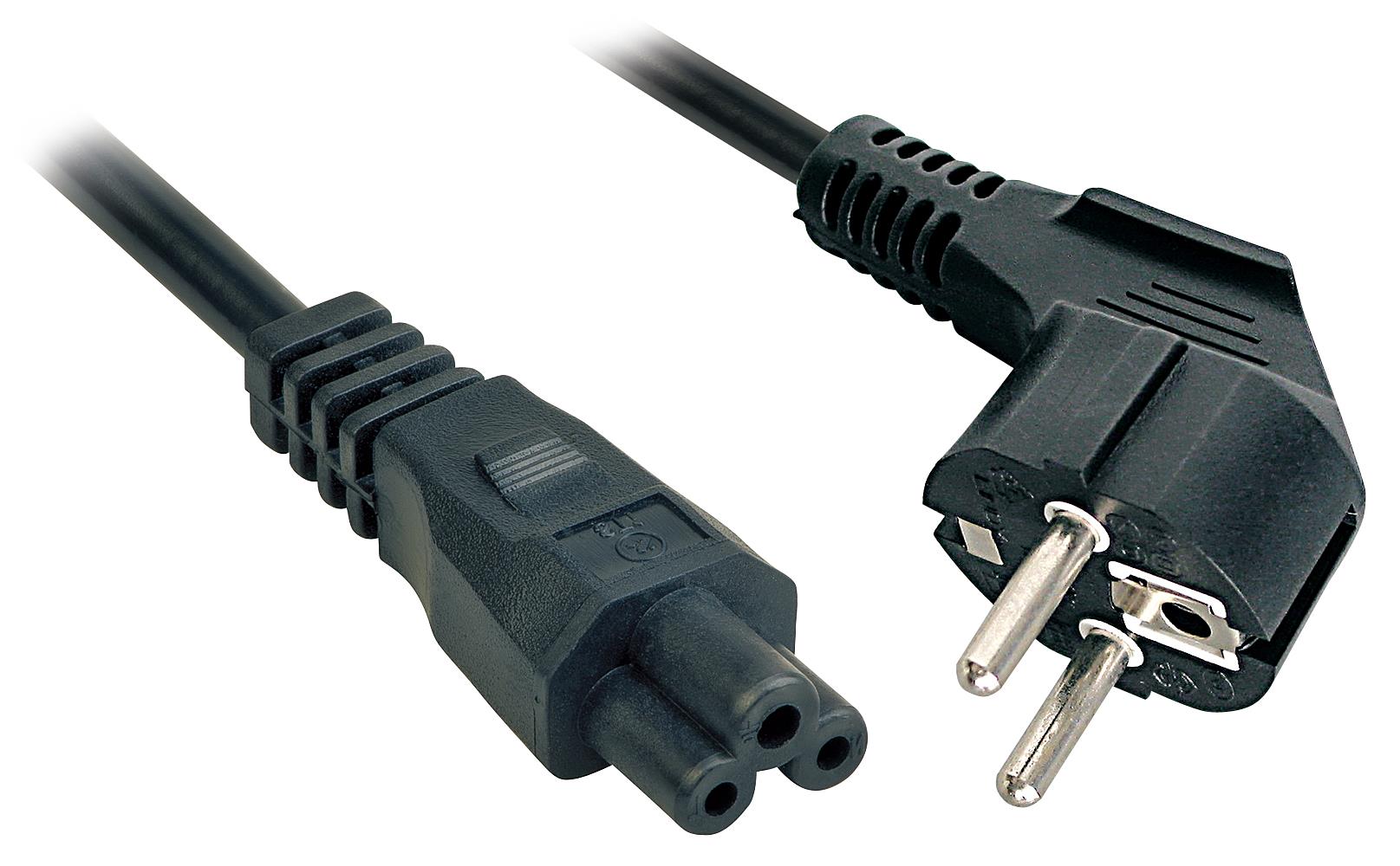 Kabel Lindy IEC320-C5 f - Schuko