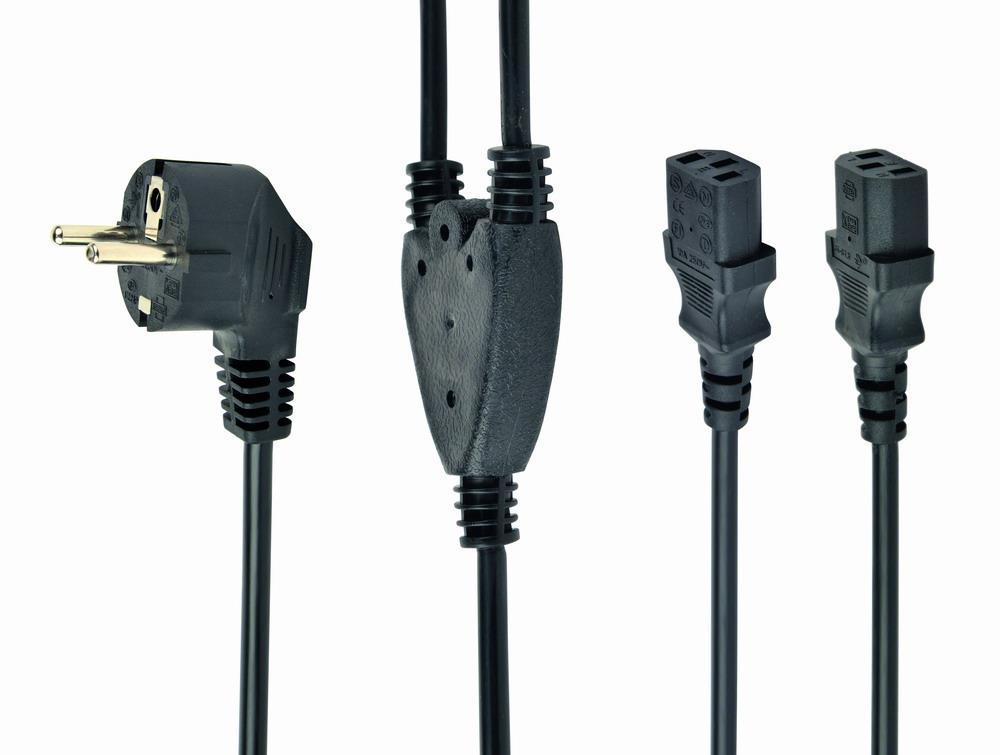 Kabel  Gembird 2xIEC320 C13 1.8M