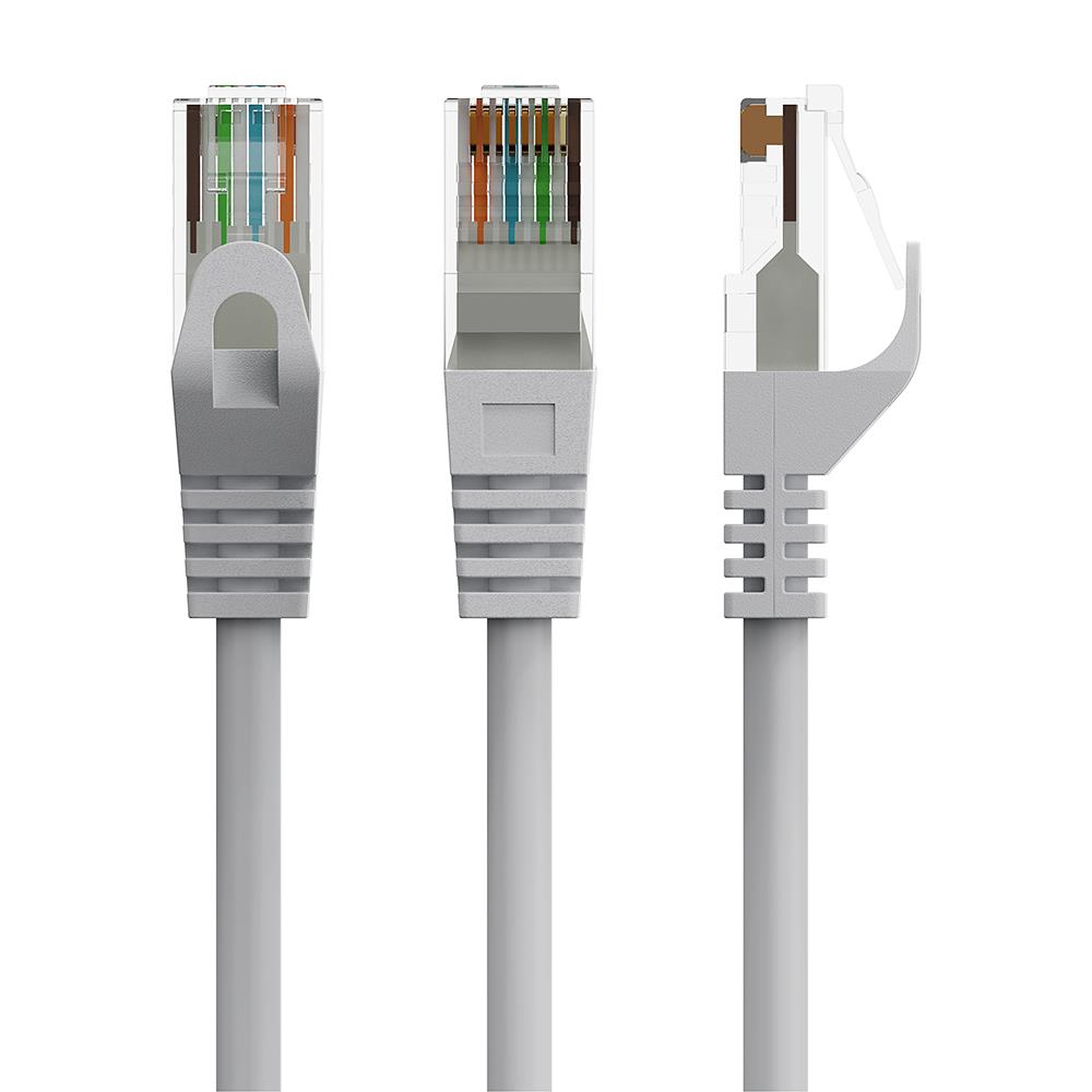 PATCH CABLE CAT6 UTP 0.5M/GREY