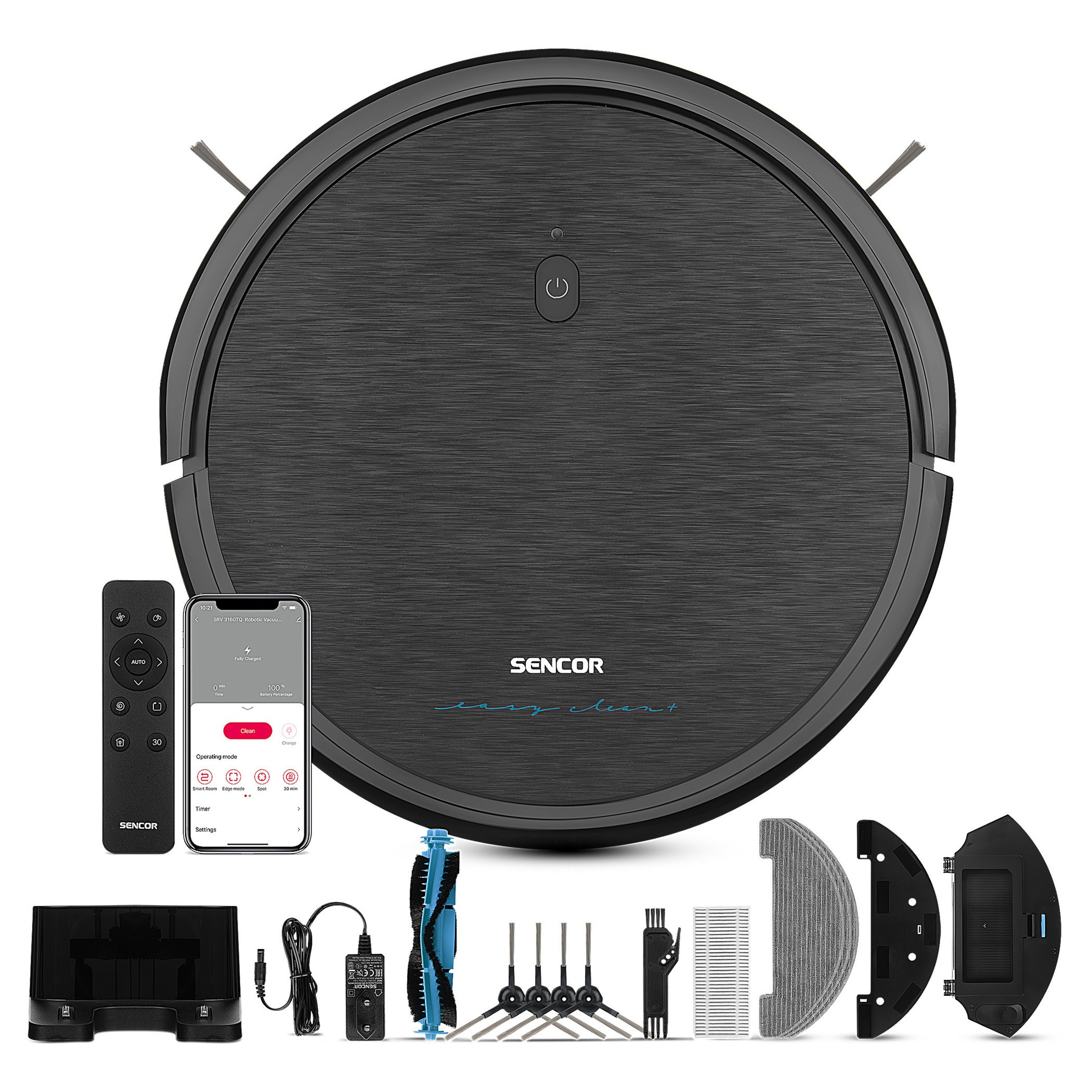 Robotic vacuum cleaner Sencor | SRV3160TQ