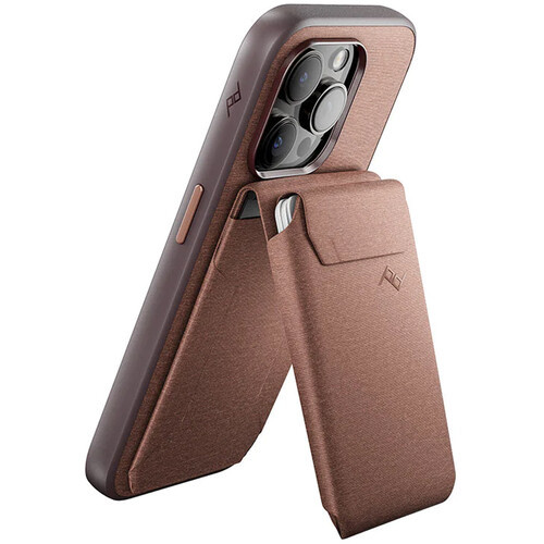 Peak Design Mobile Wallet Stand, redwood