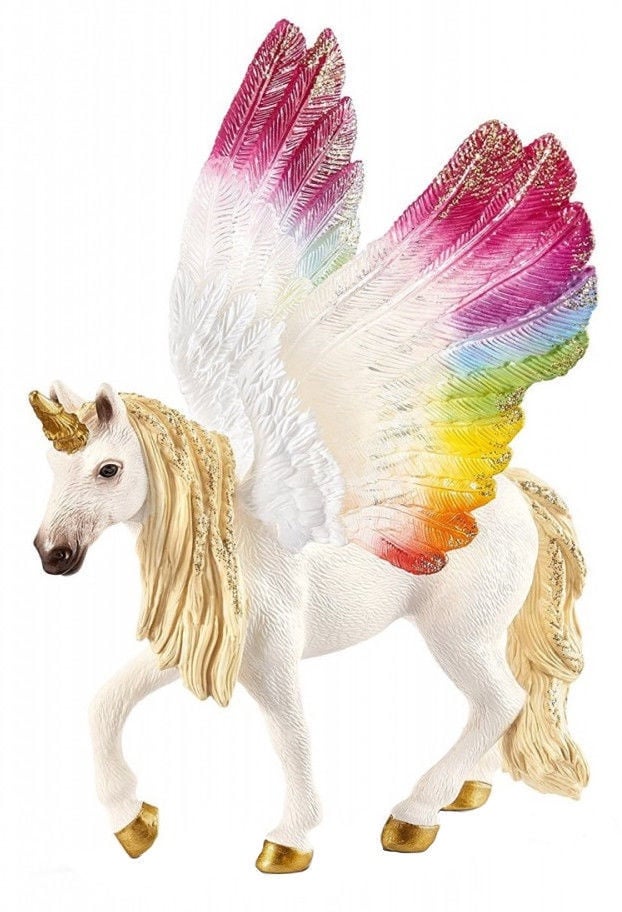 Schleich 70576 Winged Rainbow Unicorn |