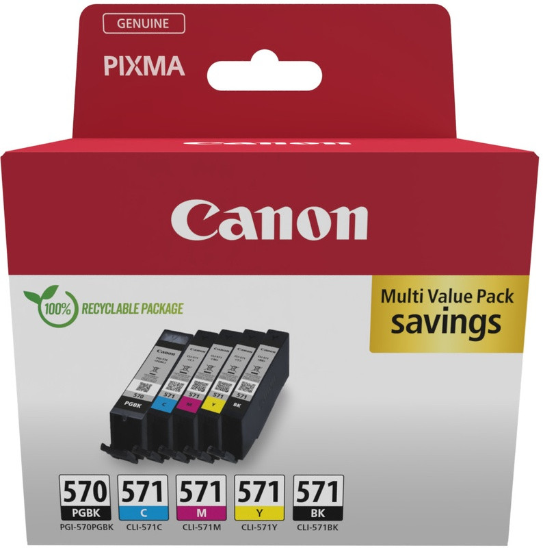 Tusz Canon  tuszy PGI570/CLI-571 PGBK/C/M /Y/BK