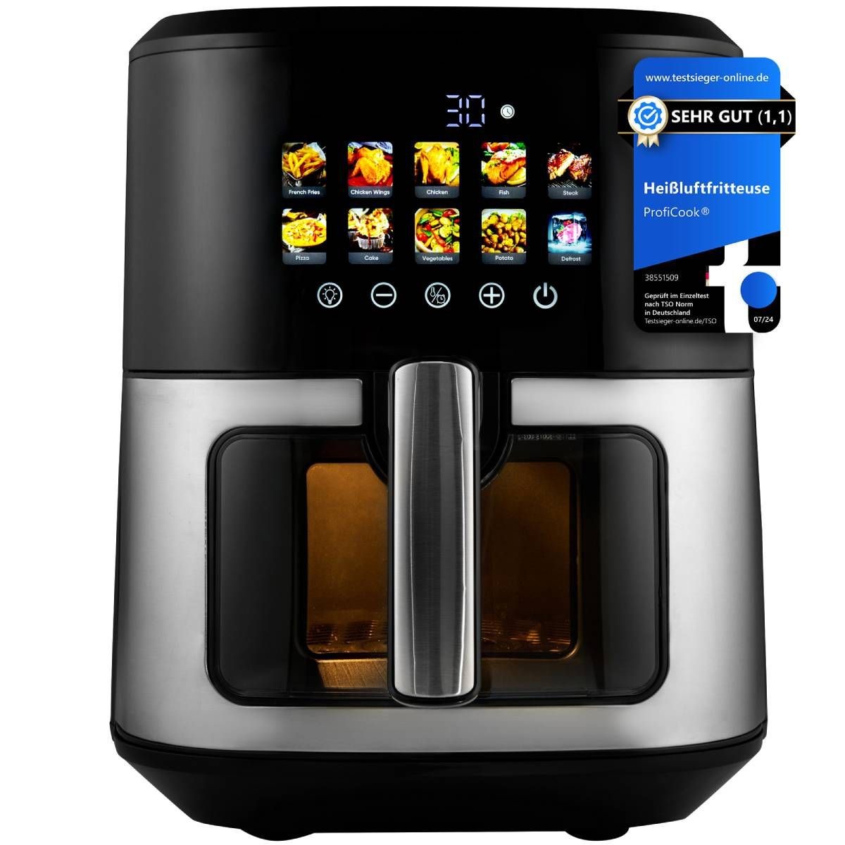 PROFI COOK Hot air fryer Proficook