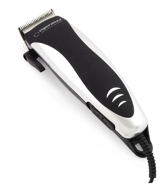 ESPERANZA HAIR CLIPPER GALLANT BLACK/SILVER EBC005