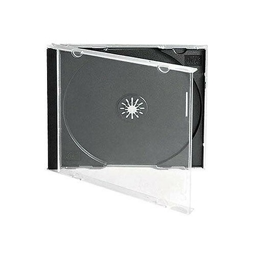Omega CD case Jewel, black |