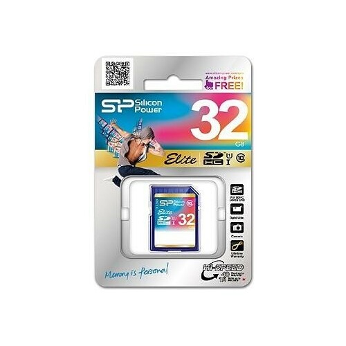 Silicon Power memory card SDHC 32GB