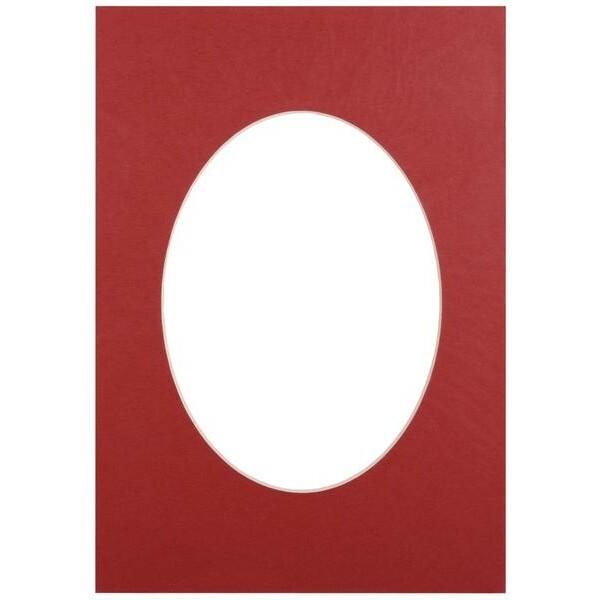 Victoria Collection Passepartout 15x21, brick oval