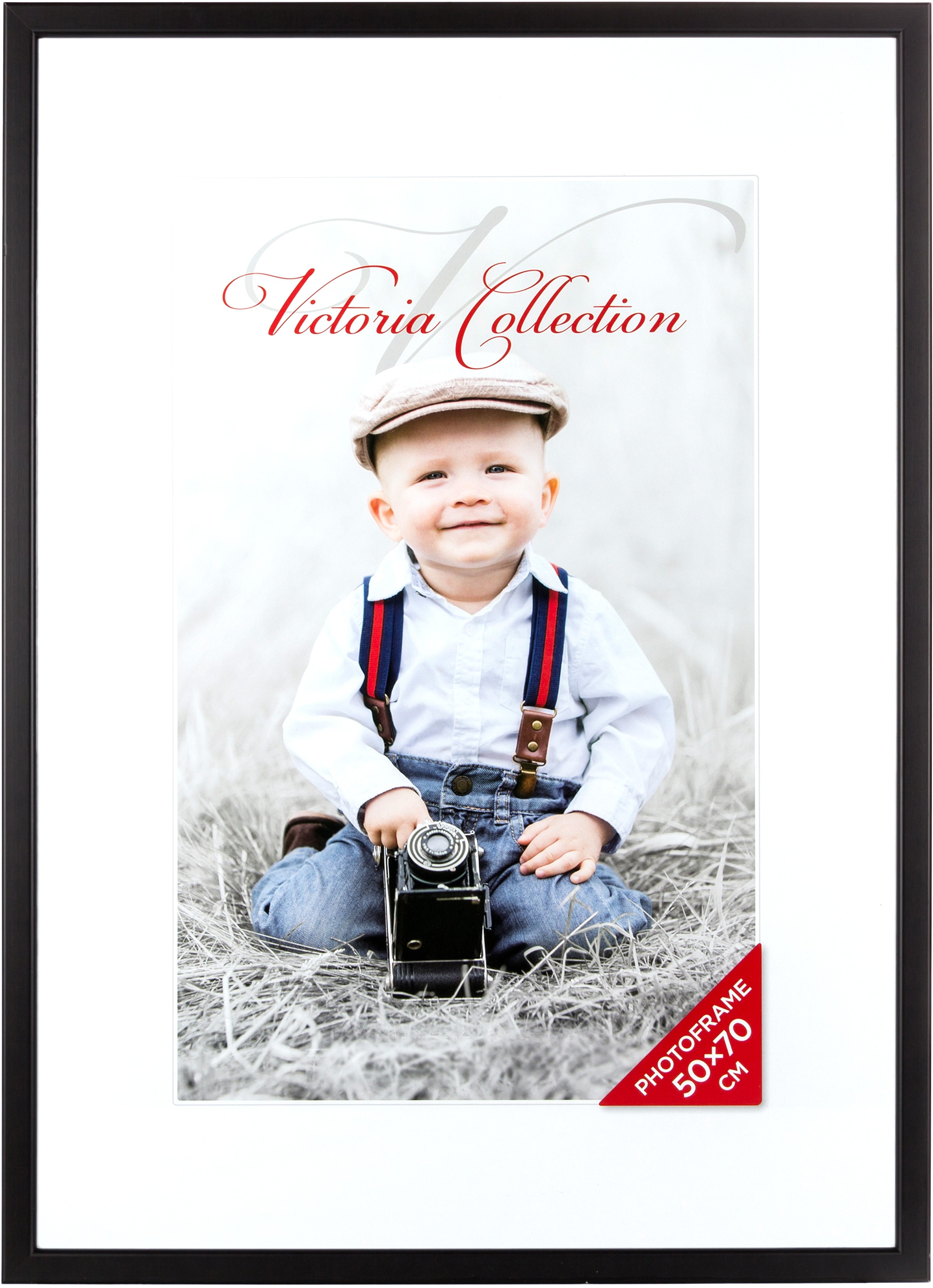 Victoria Collection Photo frame  50x70, black