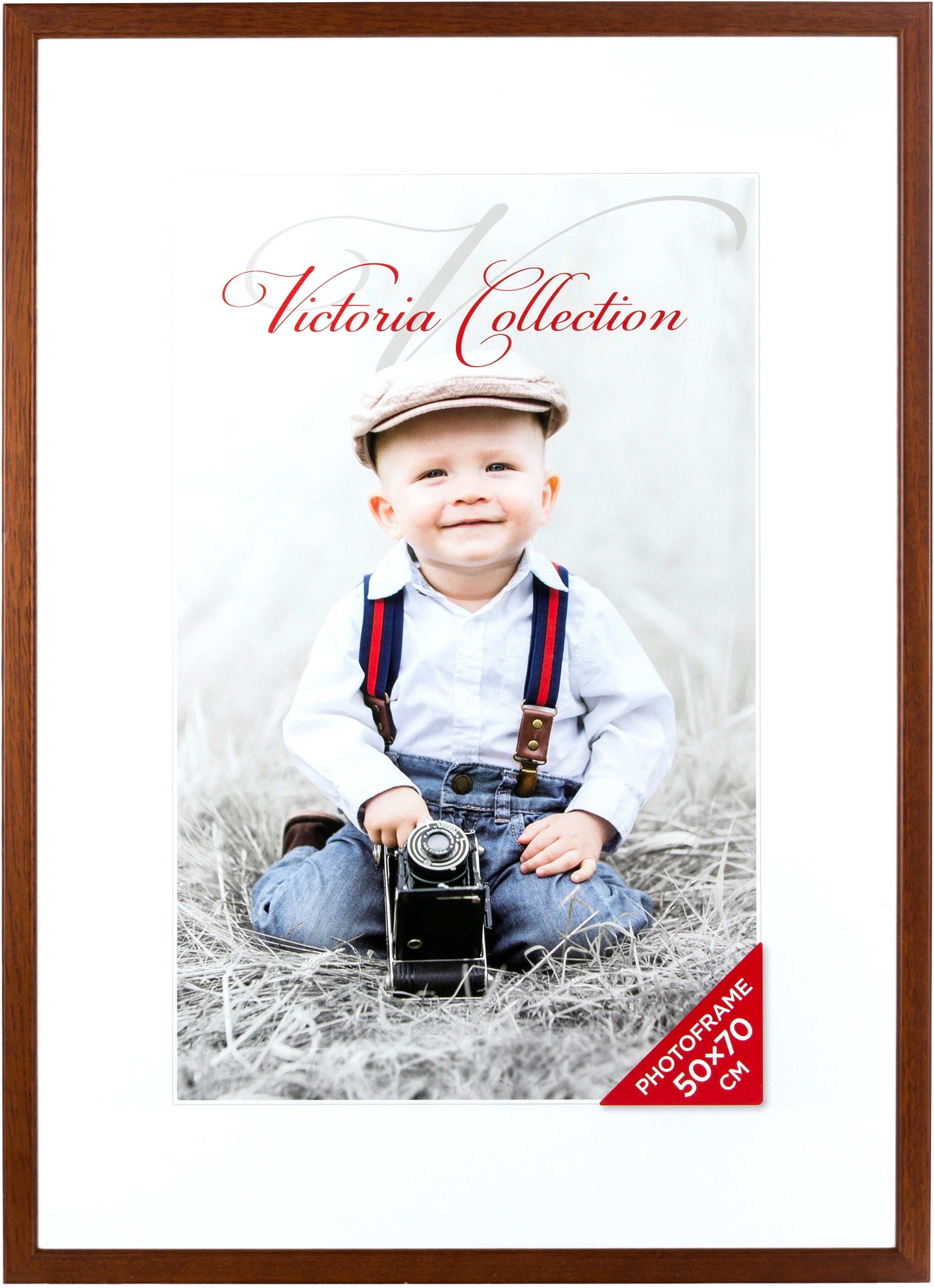 Victoria Collection Photo frame  50x70, brown
