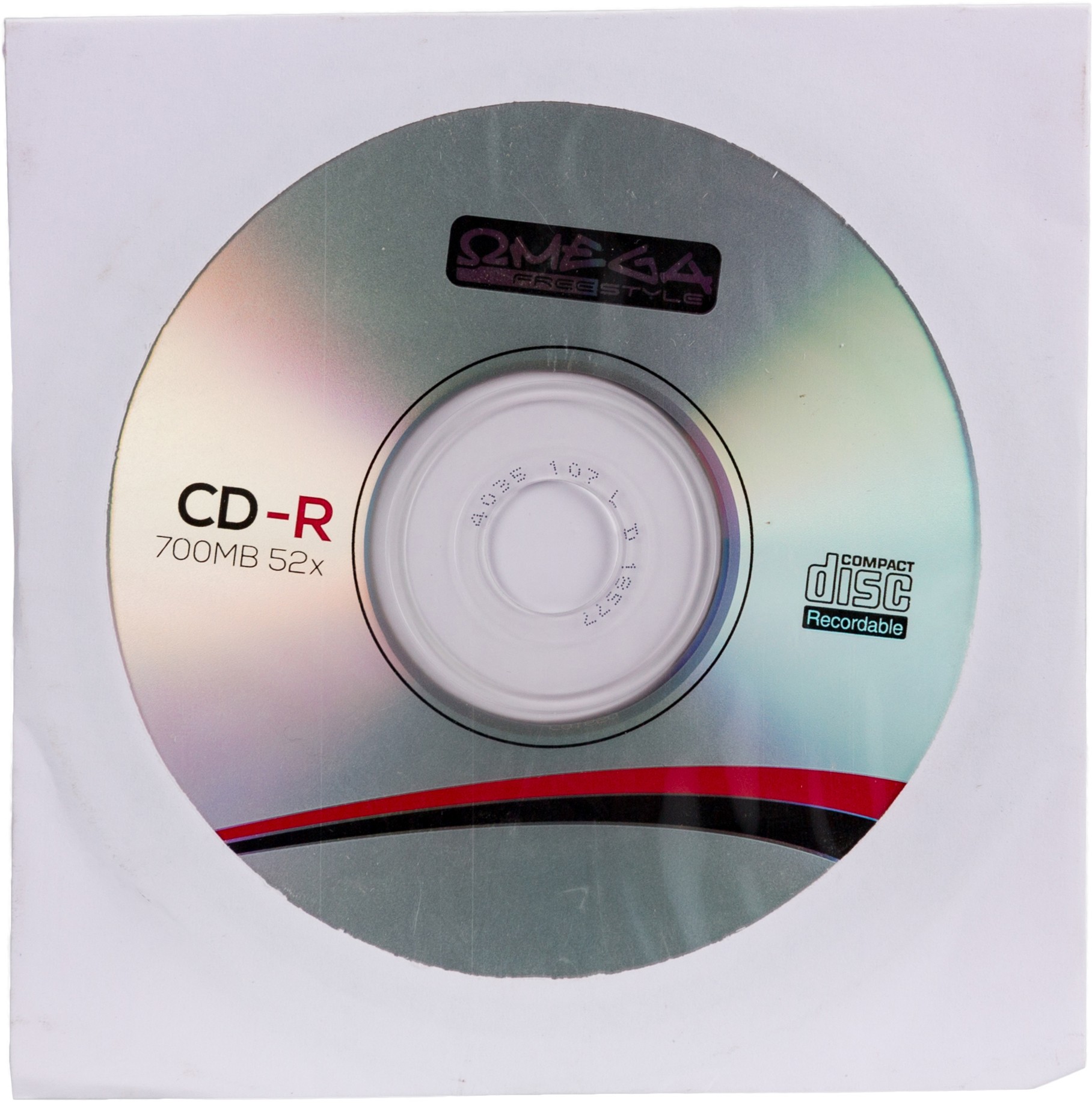 Omega Freestyle CD-R 700MB 52x envelope