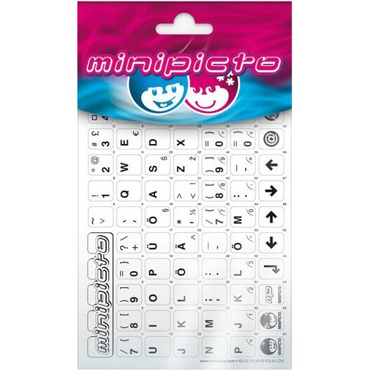 Kolm Lõvi (Minipicto) Minipicto keyboard sticker
