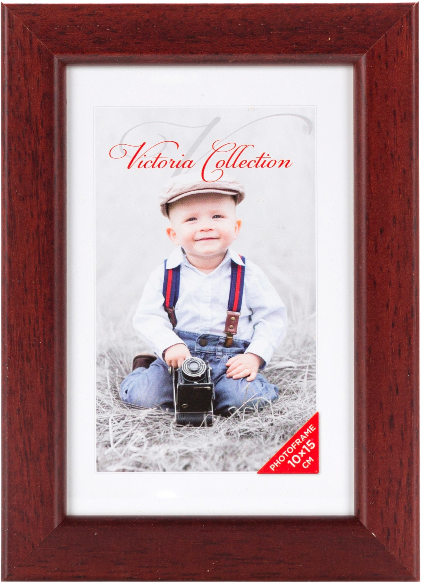 Victoria Collection Photo frame 10x15, mahogany