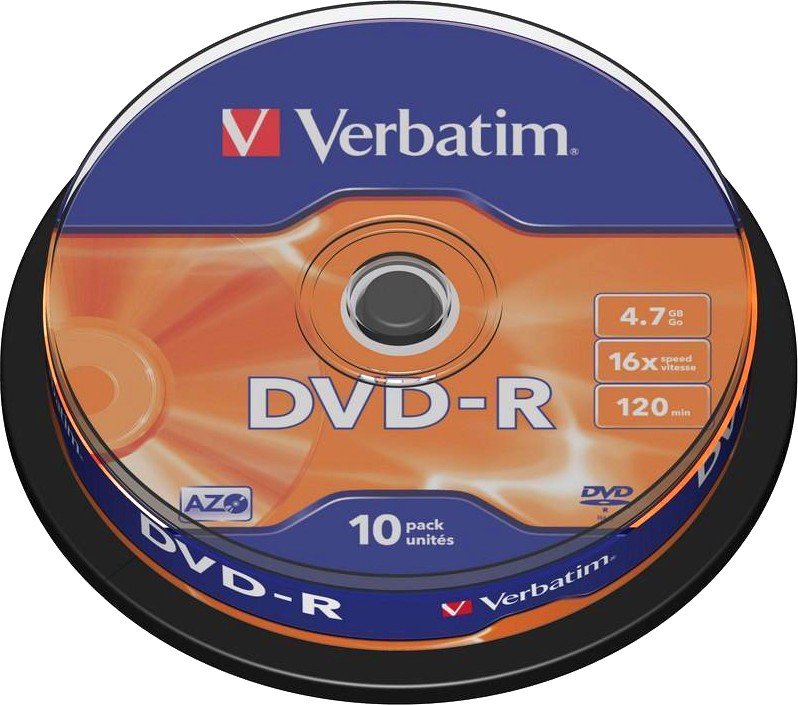 Verbatim DVD-R Matt Silver 4,7GB