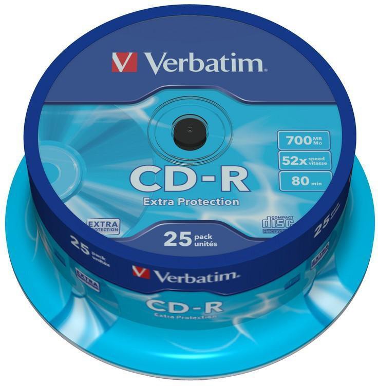 Verbatim CD-R 700 MB 52x 25