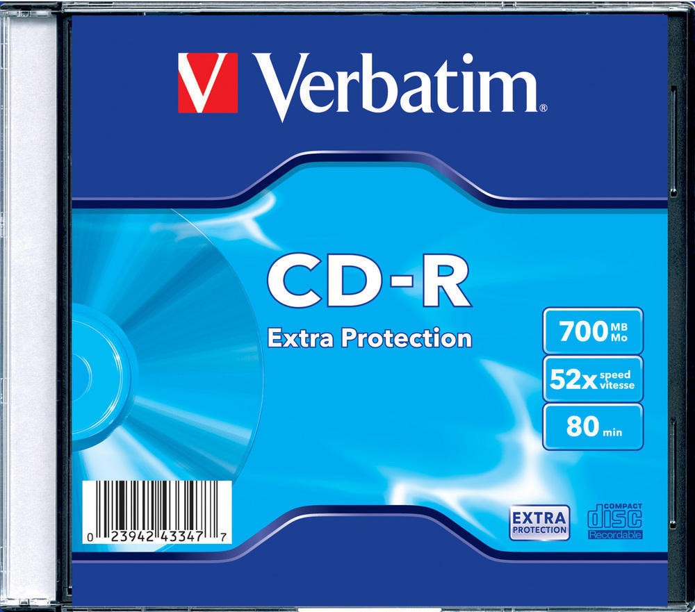 Verbatim Matrica CD-R 700MB 1x-52x Papildus