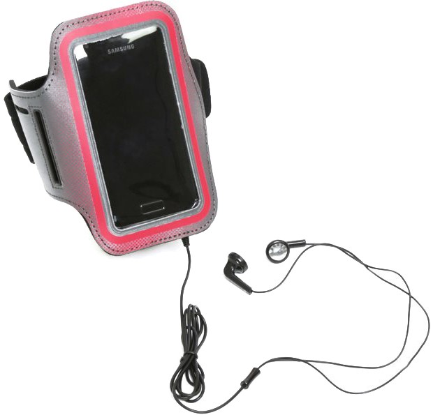 Platinet Smartphone Armband HQ, red |