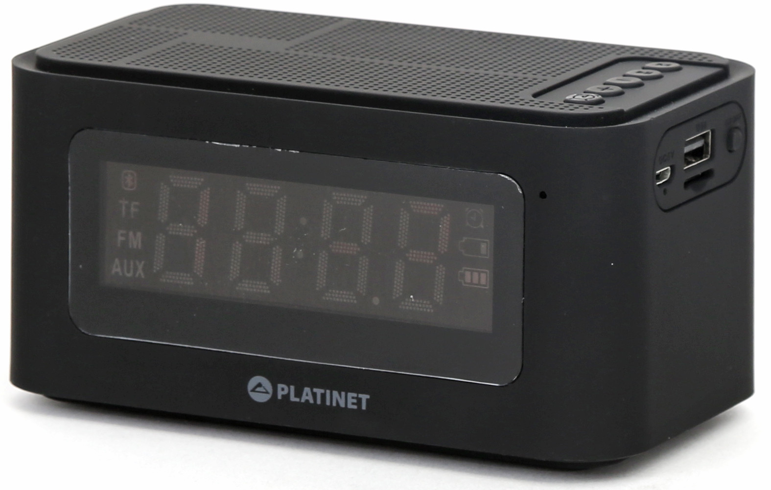 Platinet wireless speaker + alarm clock