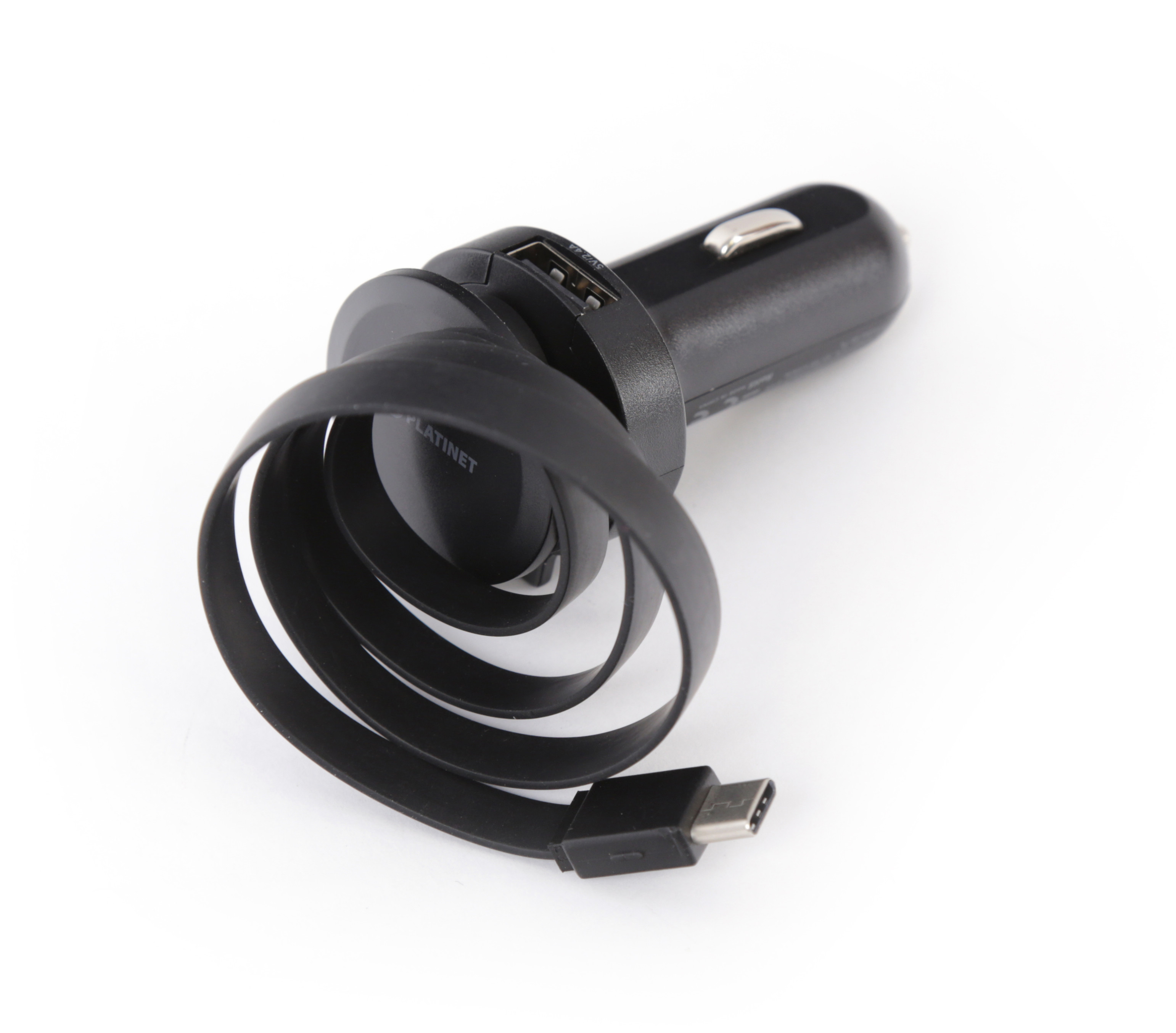 Platinet car charger 1xUSB 2,4A