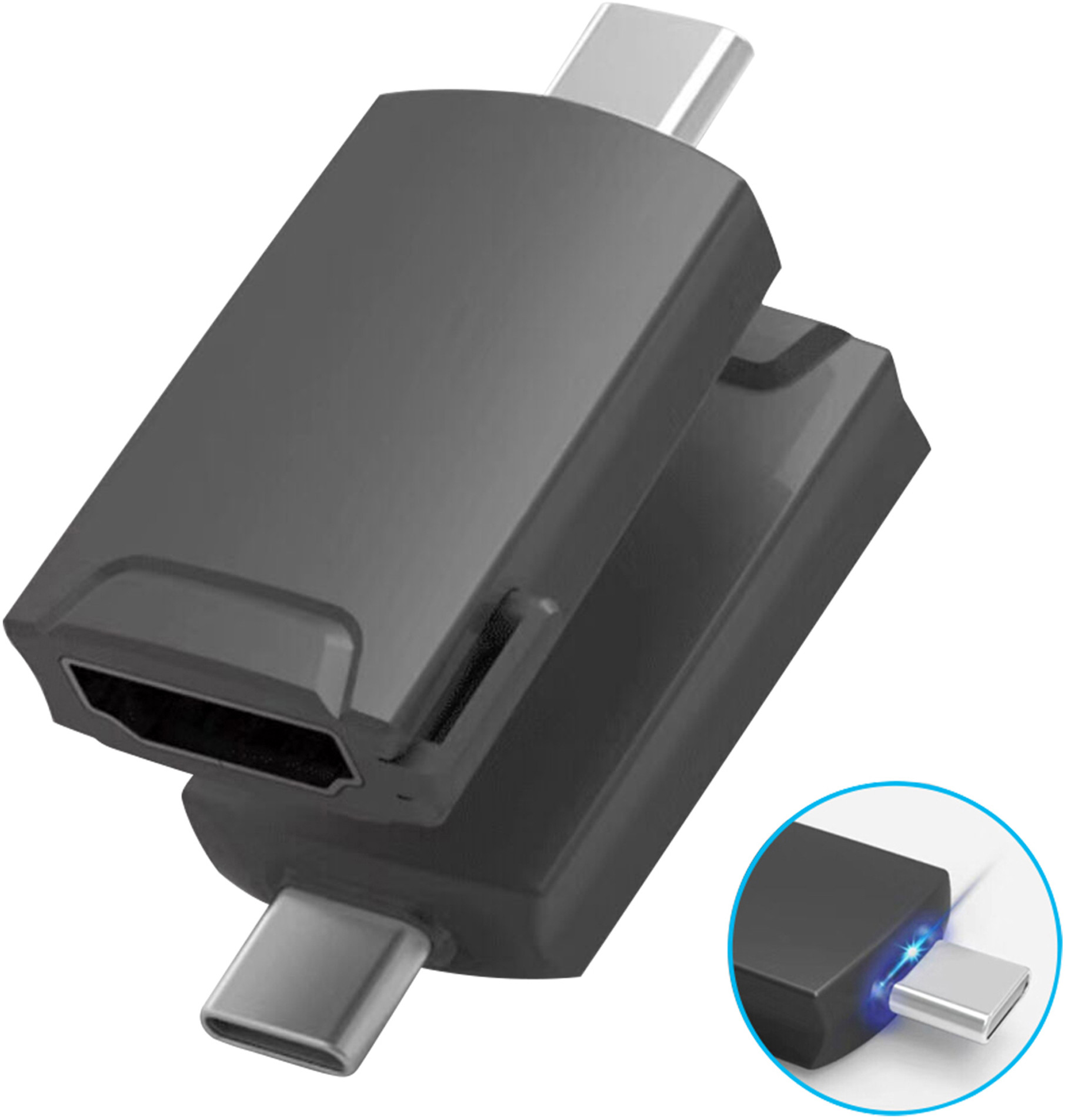Platinet adapter USB-C - HDMI 4K