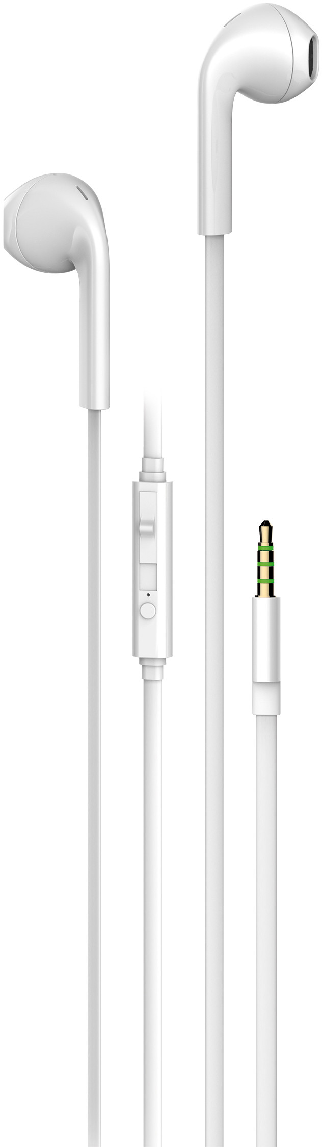 Vivanco headset Stereo Earbuds, white (61741)