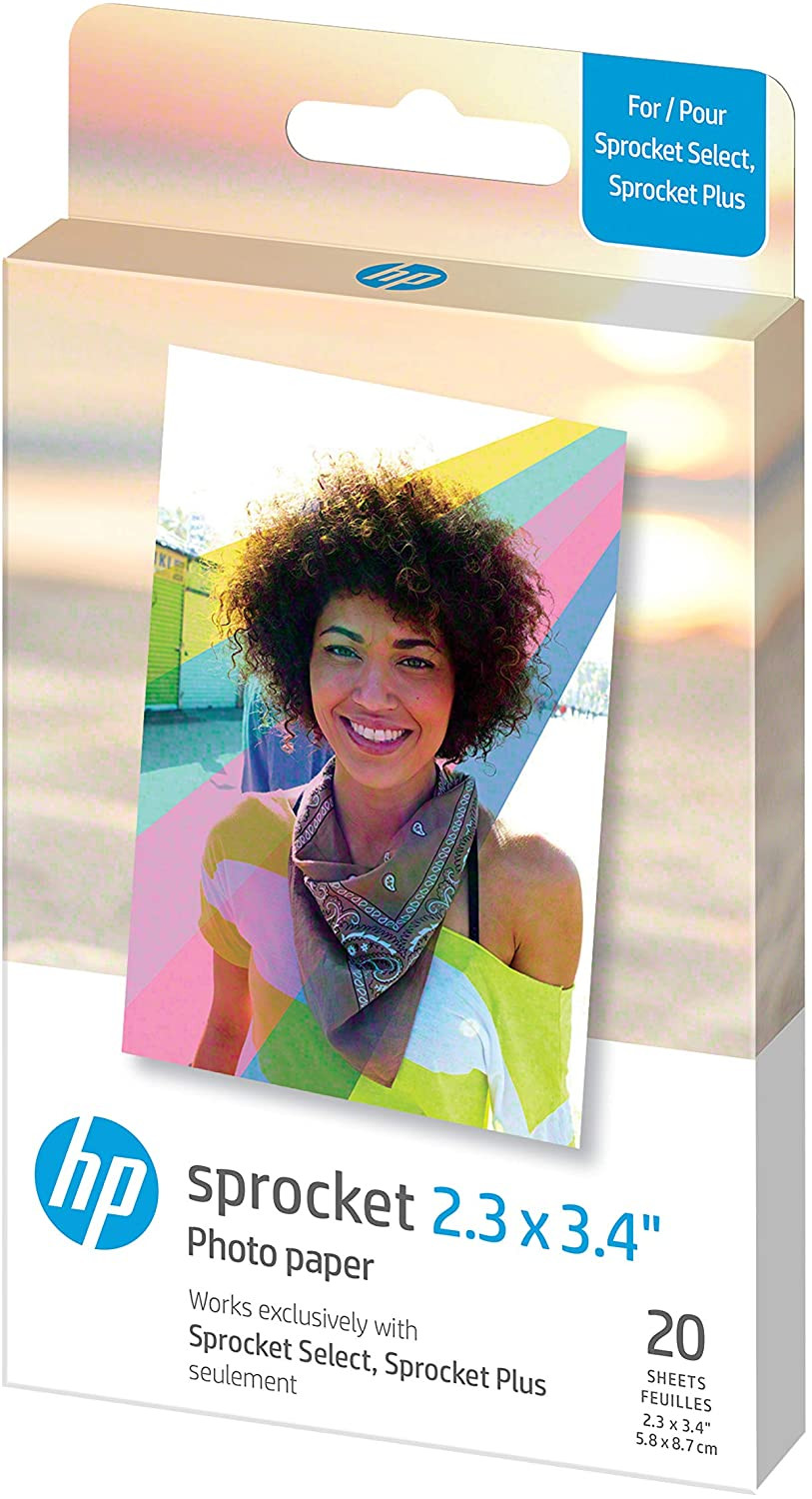 HP photo paper Sprocket Plus Zink