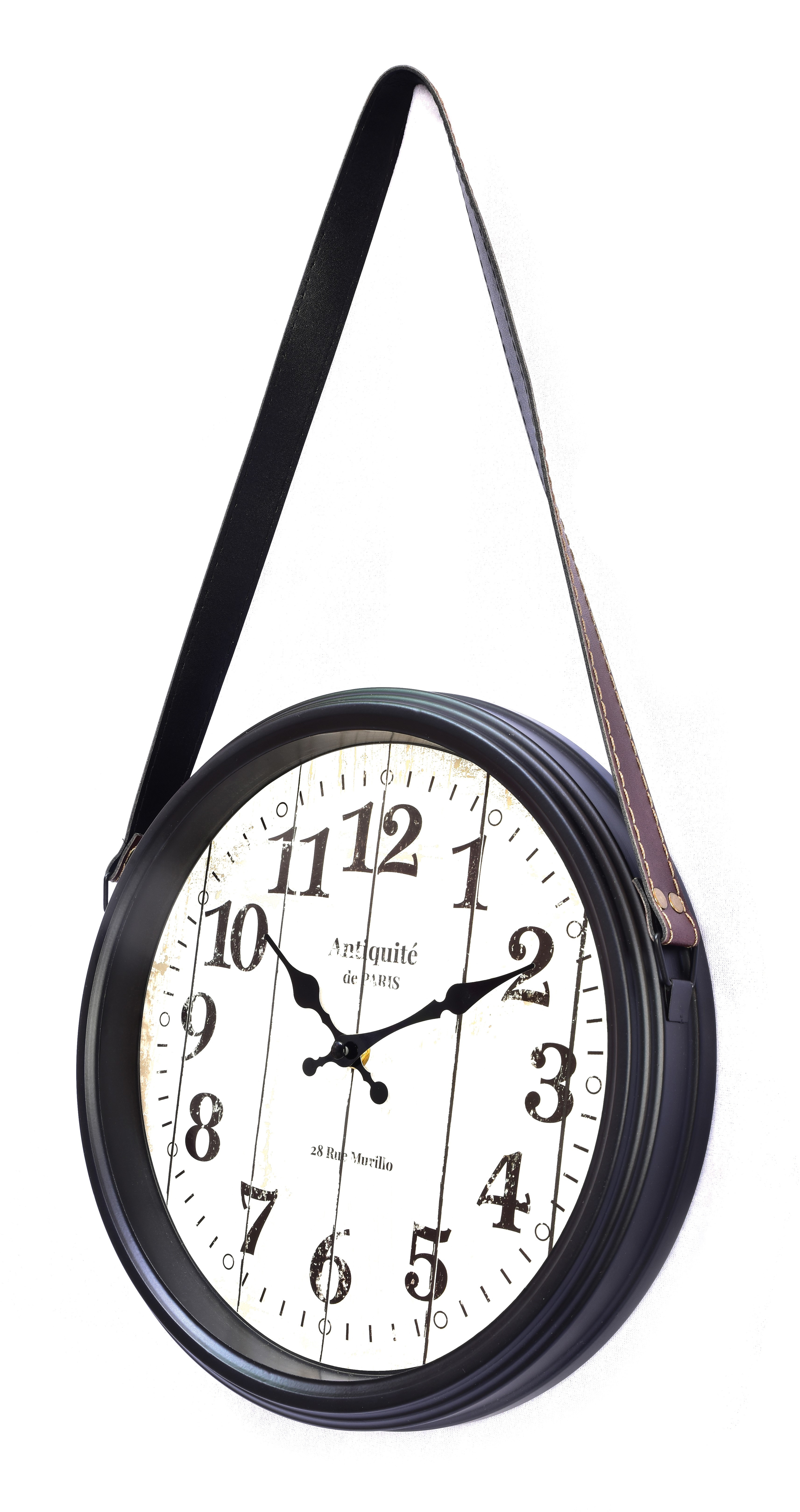 Platinet wall clock Strip (45564) |