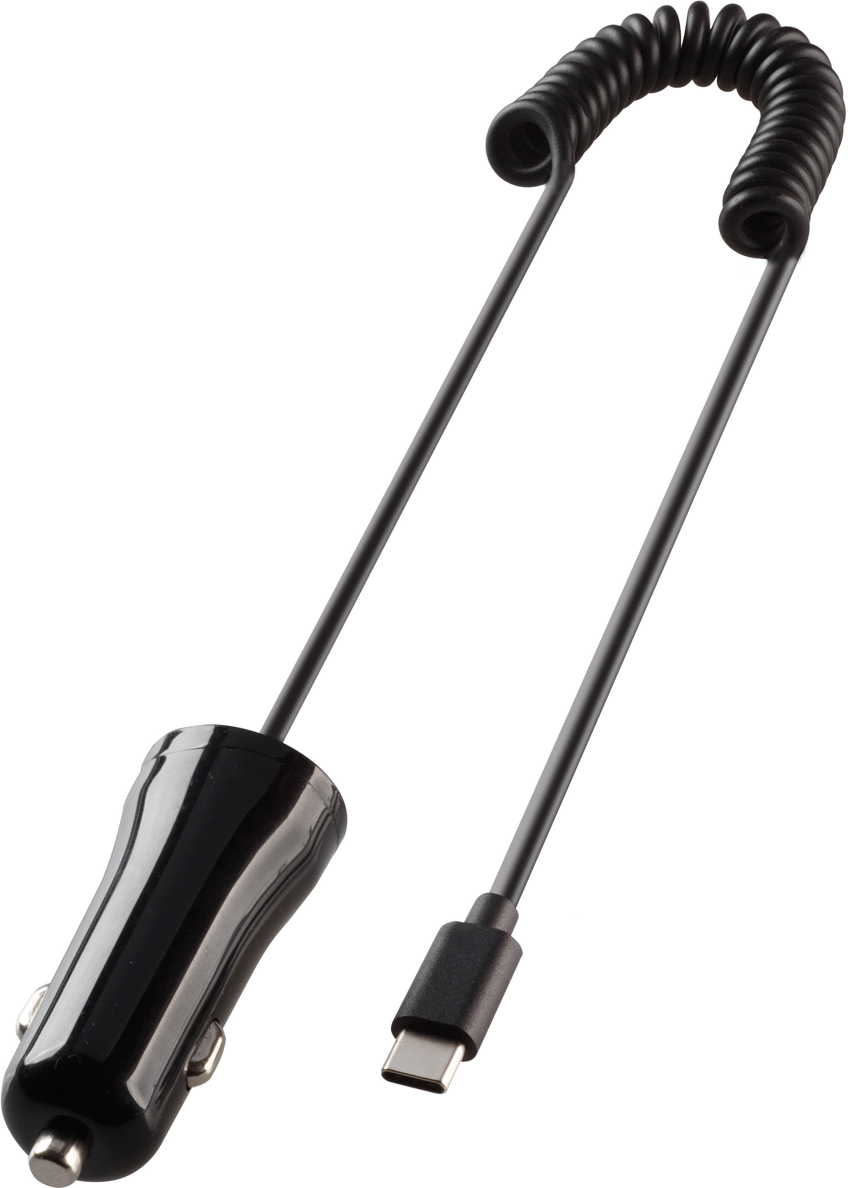 Vivanco car charger USB-C 12W 1m