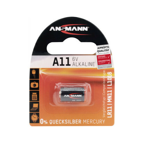 Ansmann battery A11/1BP 6V | 1510-0007