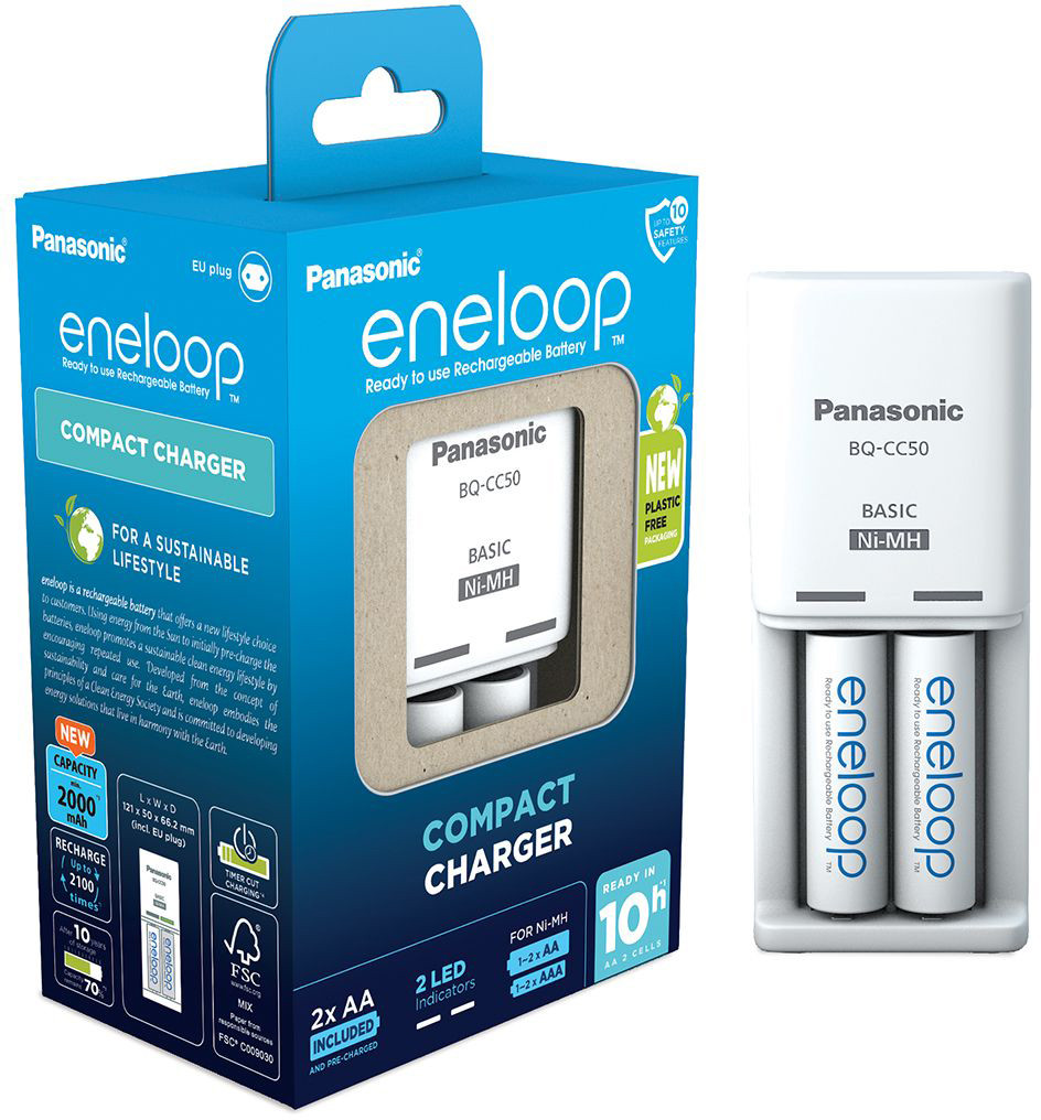 Panasonic BQ-CC50 battery charger Household battery