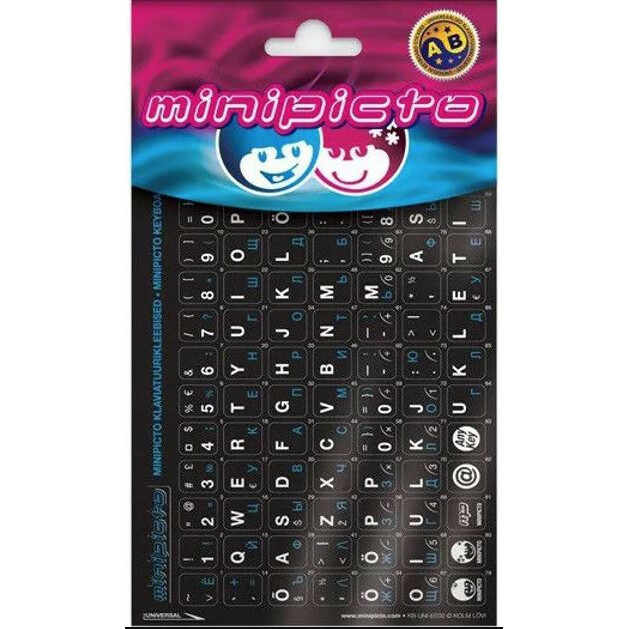 Kolm Lõvi (Minipicto) Minipicto keyboard stickers