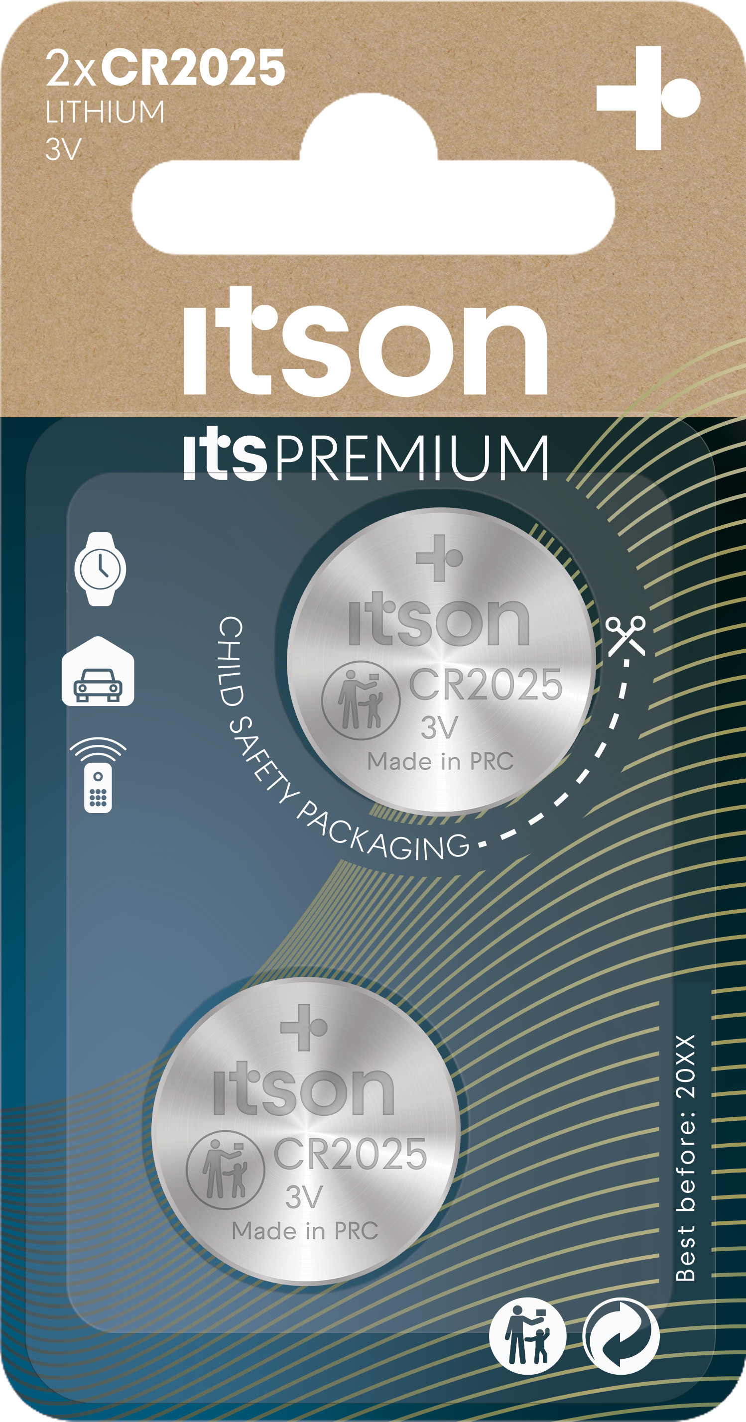 Itson itsPREMIUM battery CR2025IT/2BP | CR2025IT/2BP