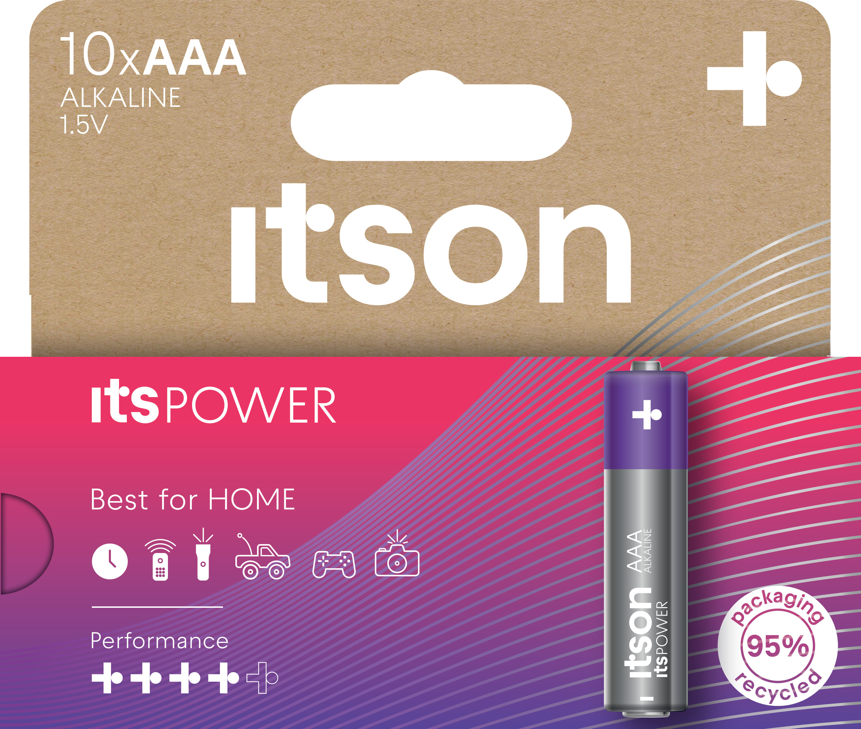 Itson itsPOWER battery Alkaline LR03IPO/10HH |