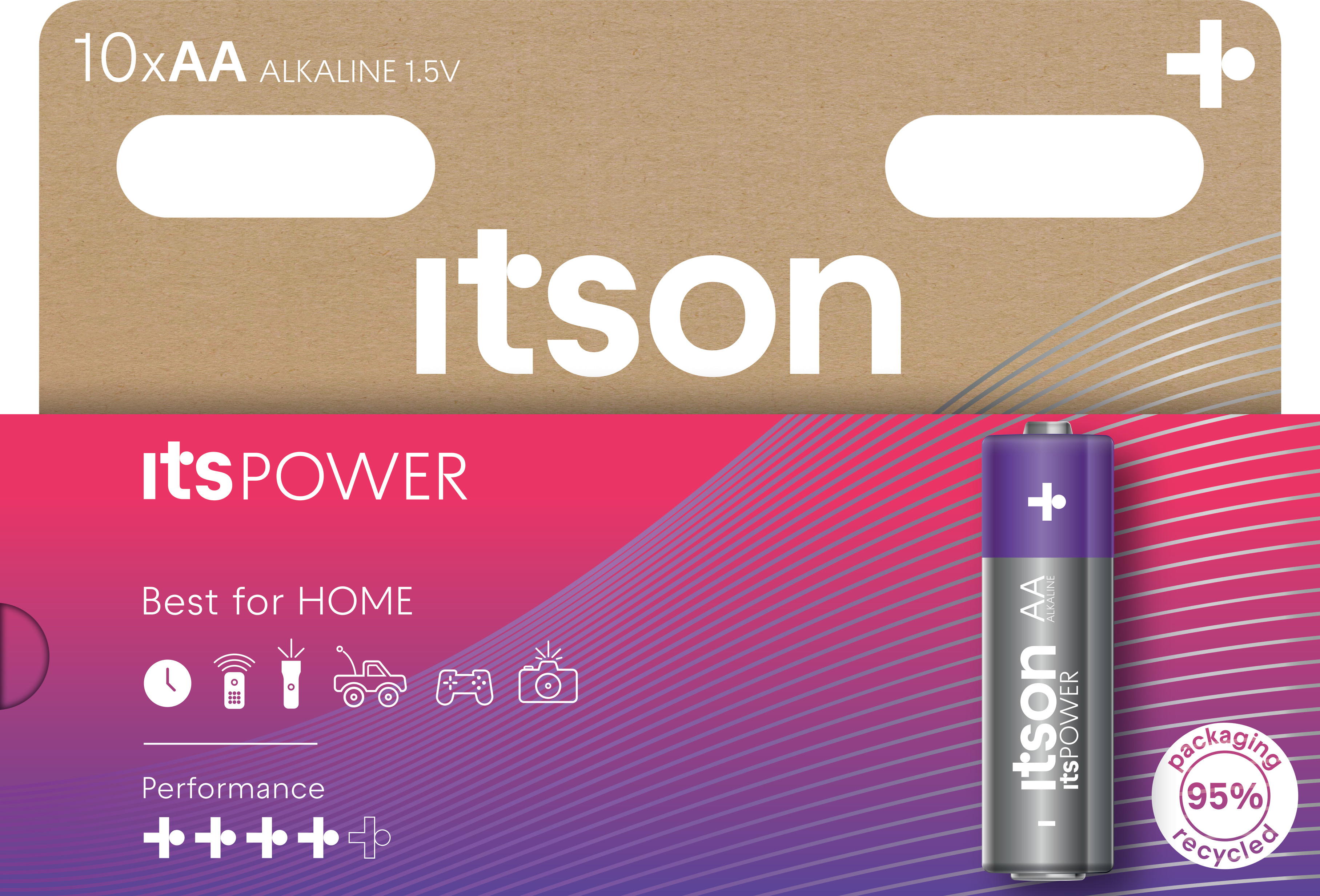 Itson itsPOWER battery Alkaline LR6IPO/10HH |