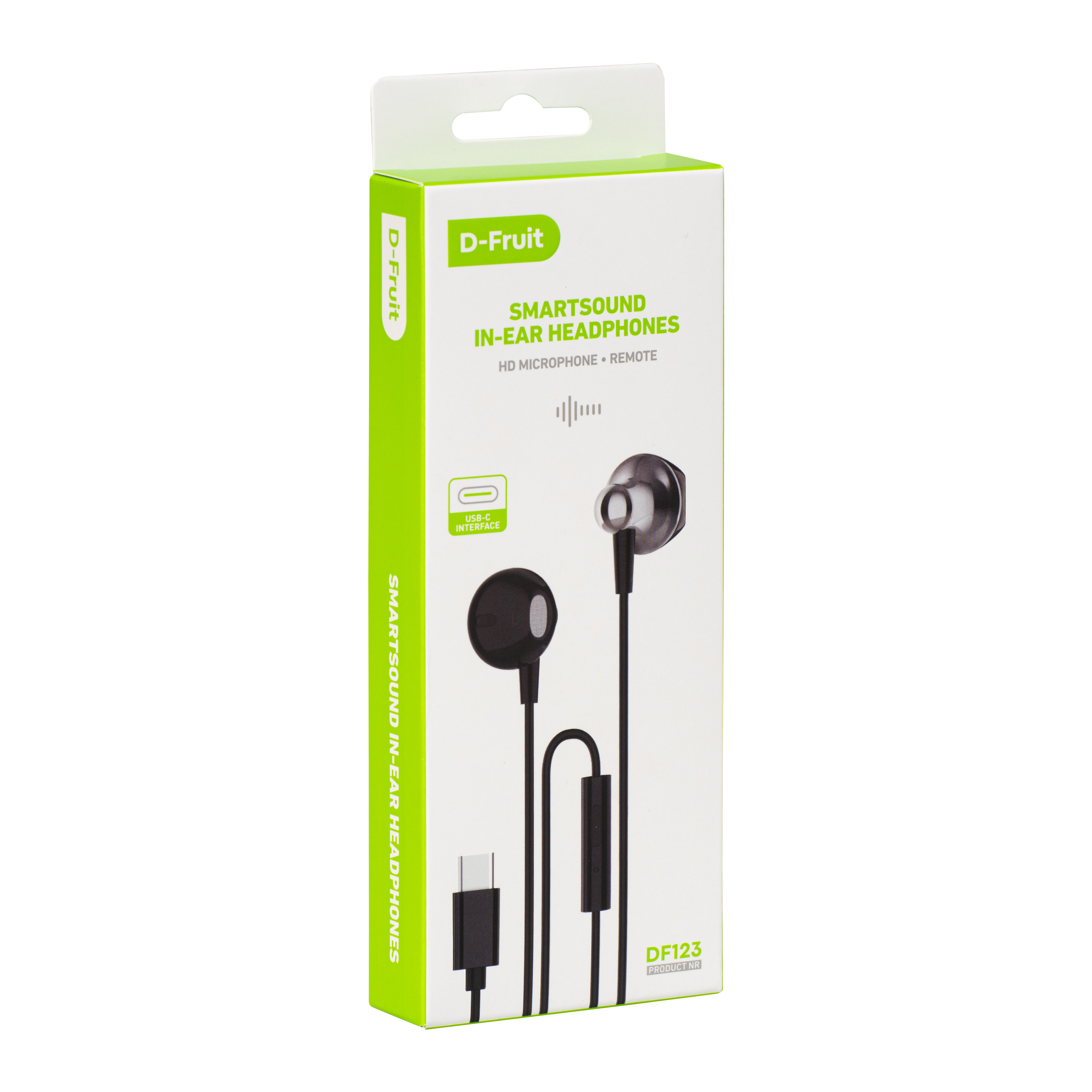 D-Fruit earphones SmartSound USB-C DF123 |