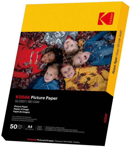 Kodak photo paper A4 glossy 180g