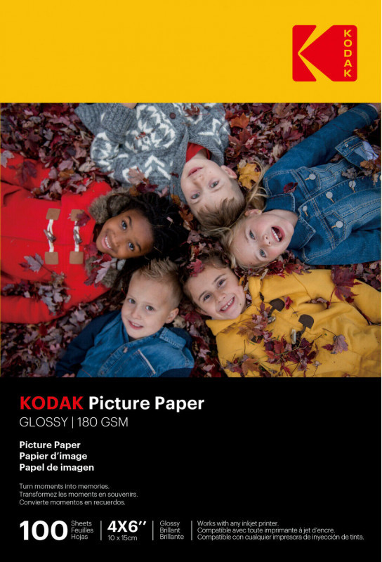 Kodak photo paper 10x15cm glossy 180g